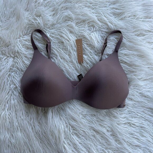 Skims Wireless Form Push up Bra Umber Size 38DD - Picture 2 of 8